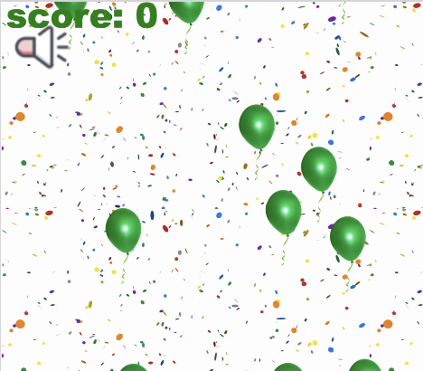 Baloonpop; a random game